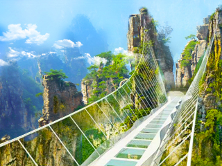 ทัวร์จีน, Zhangjiajie Glass Bridge ทัวร์จีน, Zhangjiajie Glass Bridge