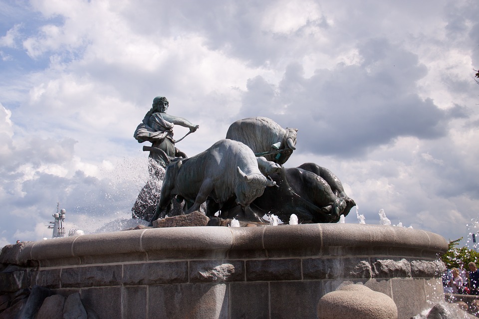 ทัวร์สแกนดิเนเวีย, gefion fountain ทัวร์สแกนดิเนเวีย, gefion fountain